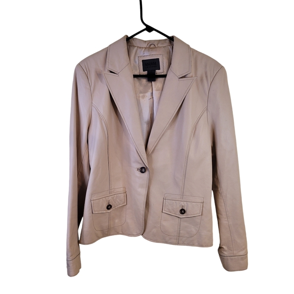 John Paul Richard Uniform Leather vintage jacket- L.         O